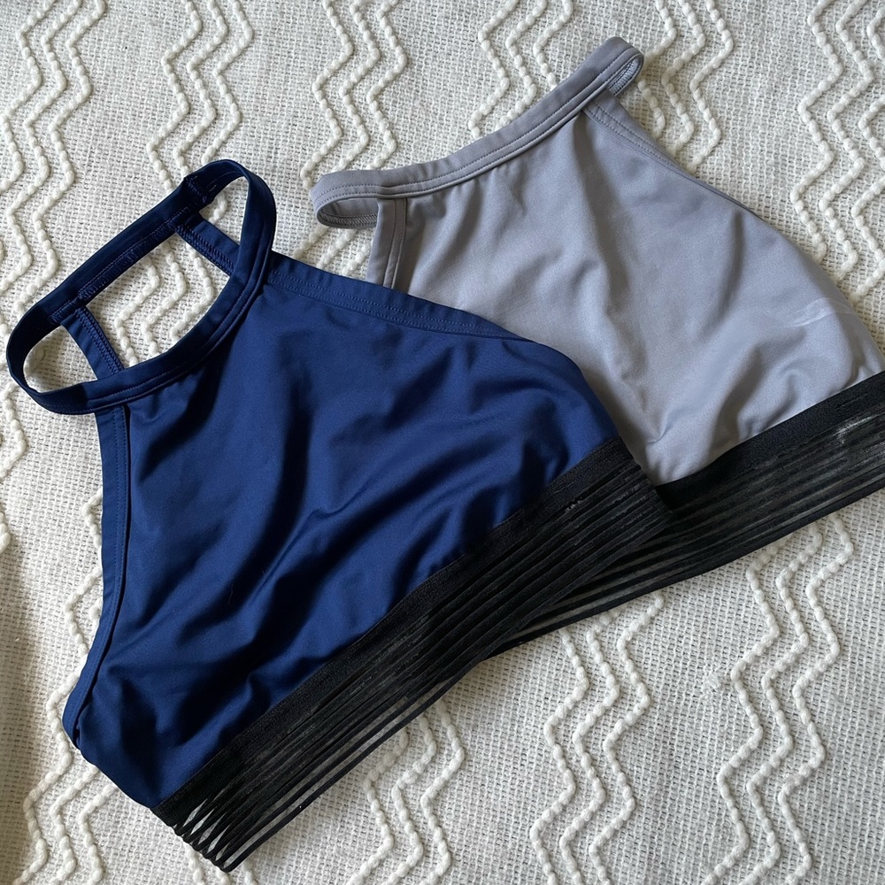 TWO Victoria’s Secret High Neck Sports Bras